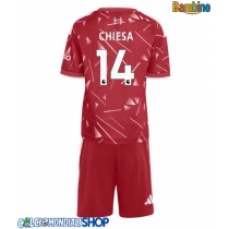 Maglie da calcio Liverpool Federico Chiesa #14 Prima Maglia Bambino 2026-27 Manica Corta + Pantaloni corti)